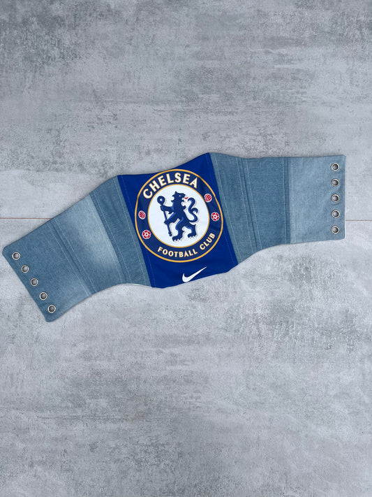 Blue Chelsea Corset
