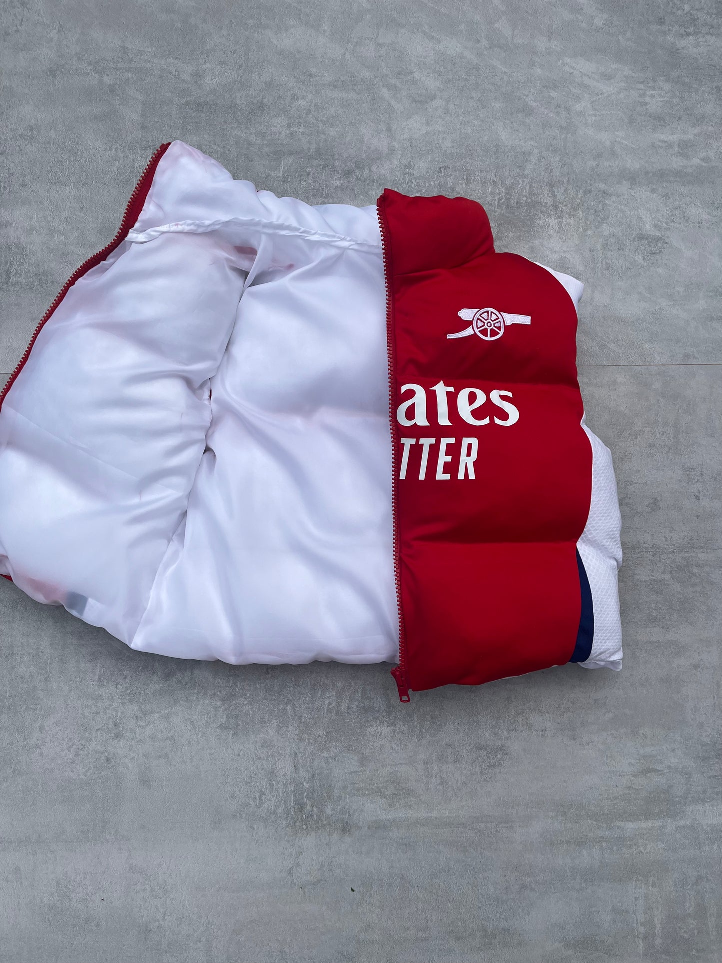 Arsenal Puffer Vest Womens