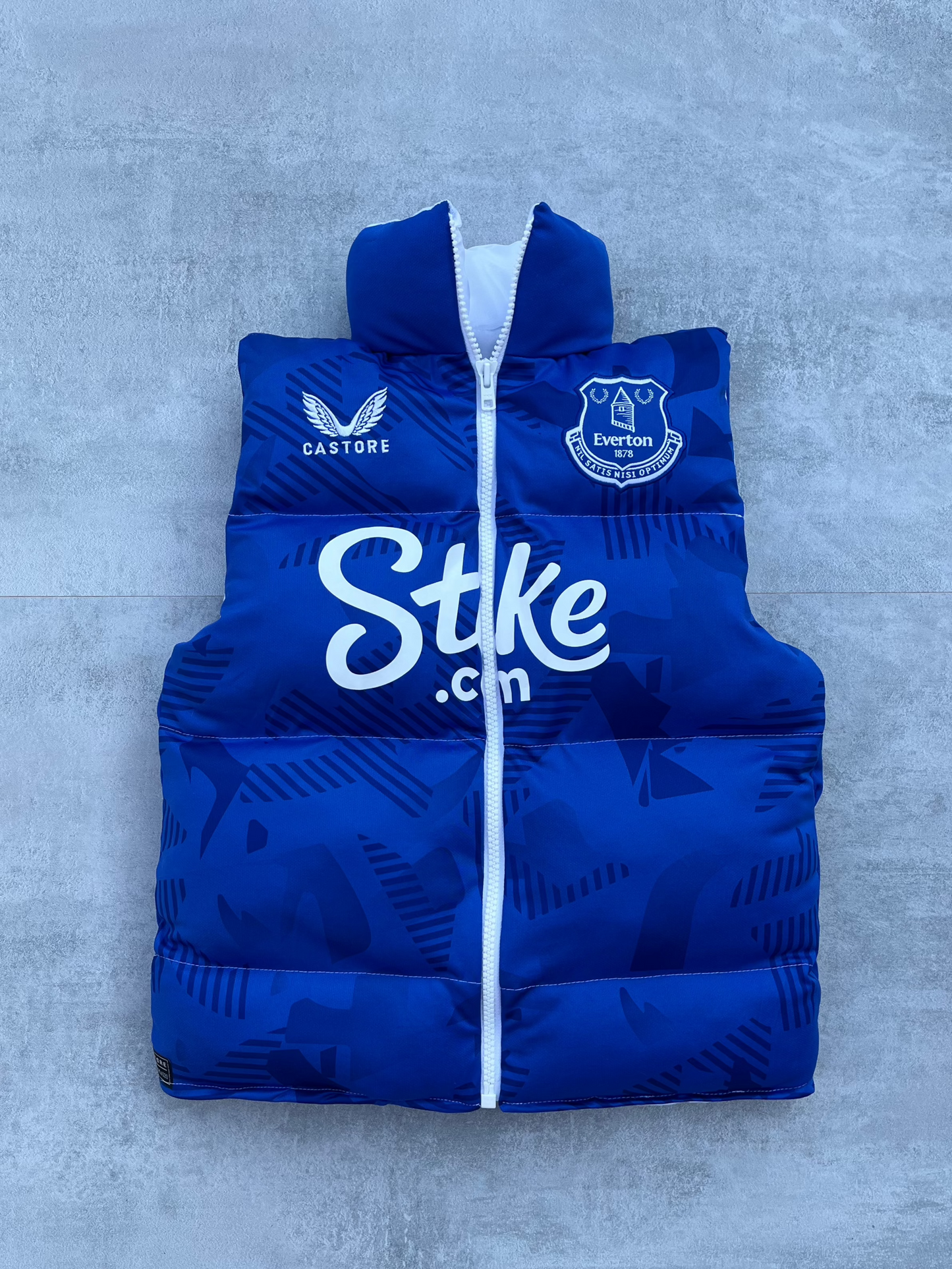 Everton Puffer Vest Mens