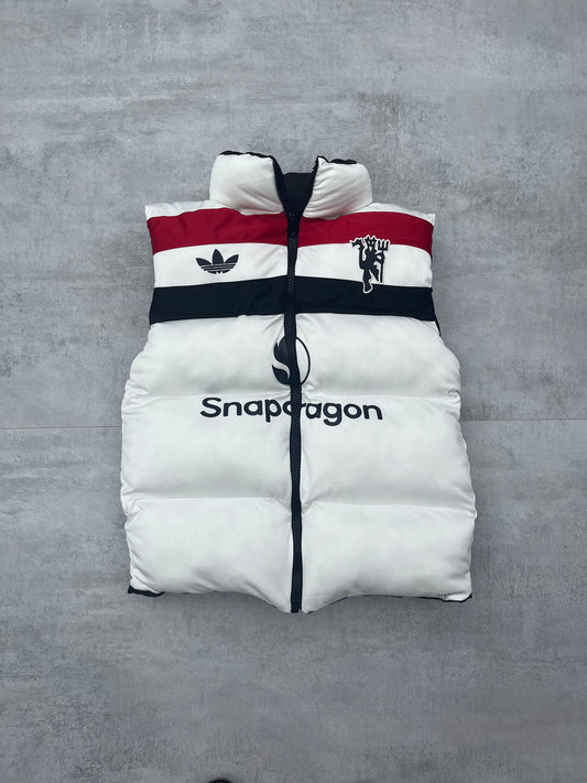 Manchester Utd Puffer Vest Mens