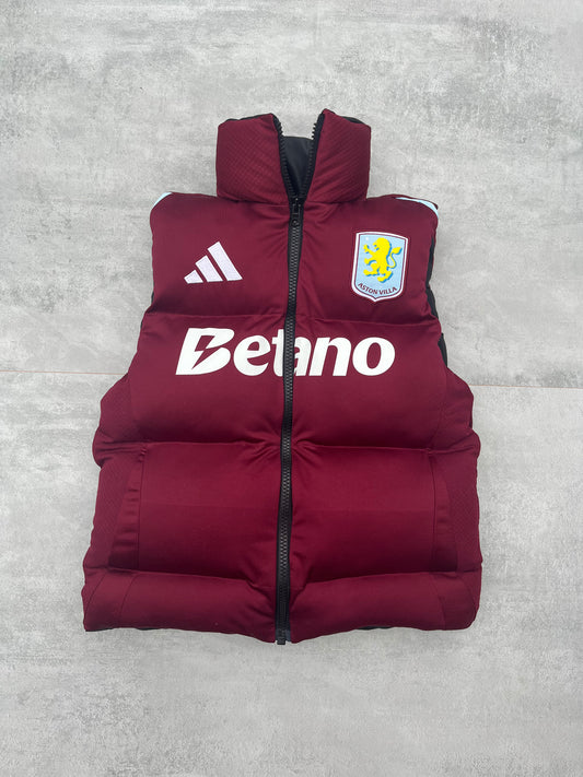 Aston Villa Puffer Vest Mens